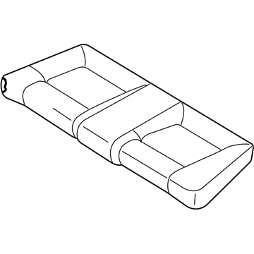 Hyundai 89100-2C110-ECB Cushion Assembly-Rear Seat