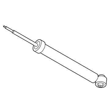 Hyundai 55311-K9000 Rear Left-Hand Shock Absorber Assembly