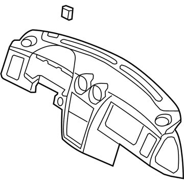 Hyundai 84710-2C150-LK Crash Pad Assembly-Main