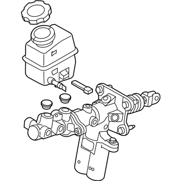 Hyundai 58500-4R102 Master Cylinder & PDL Simulator Ass