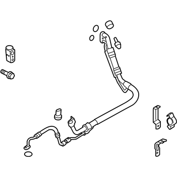 Hyundai Equus A/C Hose - 97775-3N800