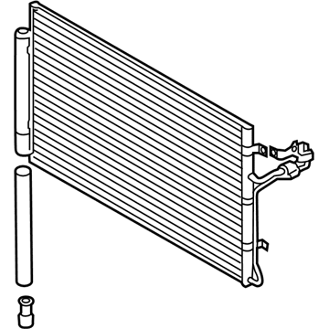 Hyundai Genesis Coupe A/C Condenser - 97606-2M601