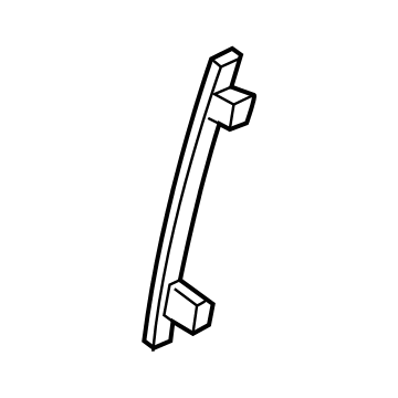 Hyundai 83550-J9000 Channel Assembly-Rear Door Rear,LH