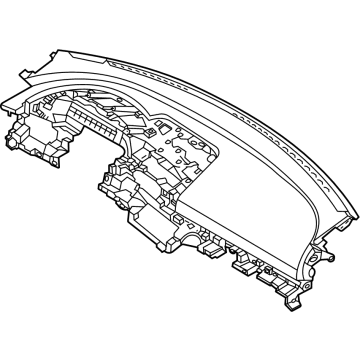 Hyundai 84701-AB000-NNB Crash Pad Assembly-Main