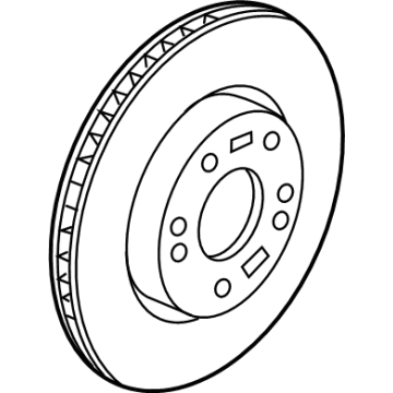 Hyundai Ioniq 6 Brake Disc - 58411-GI000