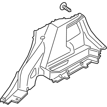 Hyundai 85740-J9101-TRY Trim Assembly-Luggage Side RH