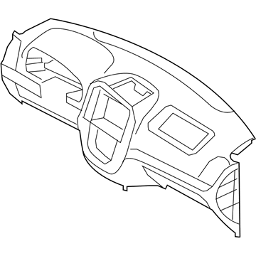 Hyundai 84710-0W000-RAS Crash Pad Assembly-Main