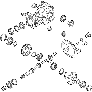 2020 Hyundai Tucson Differential - 53000-3B521