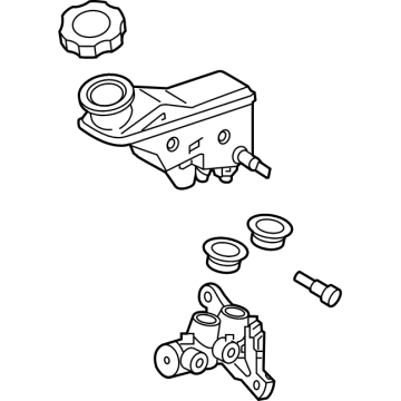 Hyundai Tucson Brake Master Cylinder Reservoir - 58510-N9200