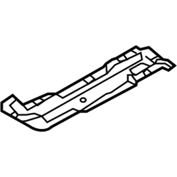 Hyundai 65534-G2000 Member-Rear Floor Lower,Front