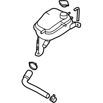 Hyundai Elantra Coolant Reservoir - 25430-AA000