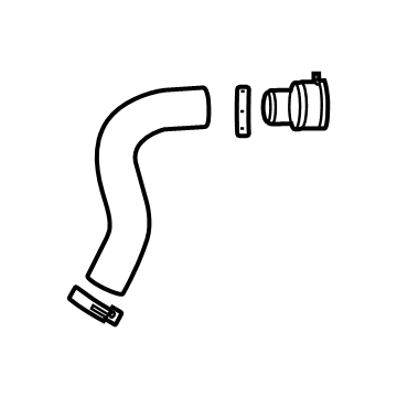 2023 Hyundai Elantra Radiator Hose - 25414-AA400