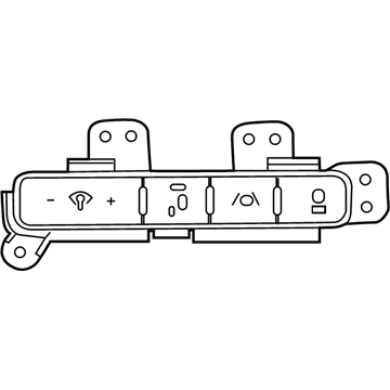 Hyundai 93700-S8100-YJY Switch Assembly-Side Crash Pad