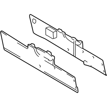 Hyundai 84625-26100-MR Trim Assembly-Console Side,RH