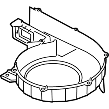 Hyundai 97112-3M000 Case-Blower,Lower