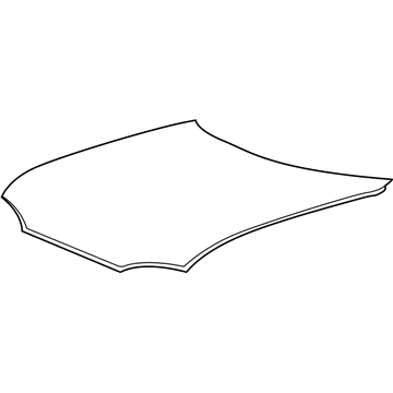 Hyundai 81125-39000 Pad-Hood Insulating