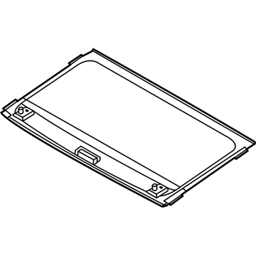 Hyundai 81660-S8000-YJY Sunshade Assembly-Sunroof