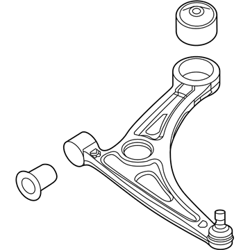 Hyundai 54500-E6100 Arm Complete-Front Lower,LH