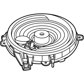 Hyundai 96380-L1201 Speaker Assy-Sub Woofer