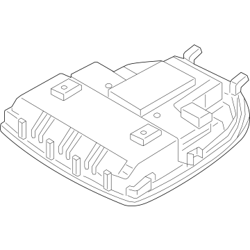 Hyundai 92800-T1100-NBD LAMP ASSY-OVERHEAD CONSOLE