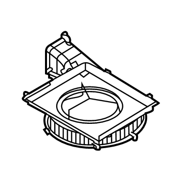 Hyundai 97111-K2000 CASE-BLOWER,UPR