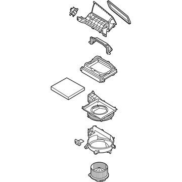 Hyundai 97100-K2000 Blower Unit