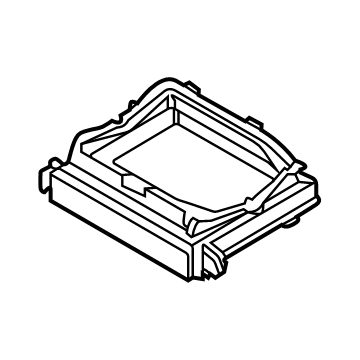 Hyundai 97131-K2000 CASE-INLET DUCT,LWR