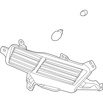 Hyundai 92406-GI050 LAMP ASSY-SIDE T/SIG & REAR,RH