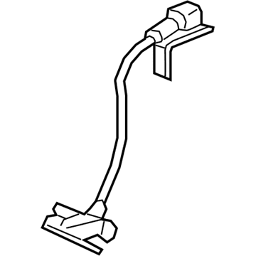 Hyundai 89740-F2100-TRY Latch Assembly-Rear Seat Lock,RH