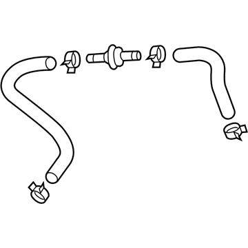 Hyundai 59130-1R100 Hose Assembly-Brake Booster Vacuum