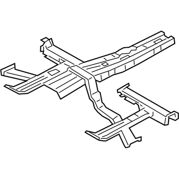 Hyundai 65130-G9000 Reinforcement Assembly-Center Floor