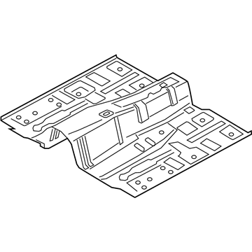 2021 Hyundai Genesis G70 Floor Pan - 65110-G9000