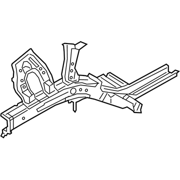 Hyundai 64602-G3000 Member Assembly-Front Side,RH