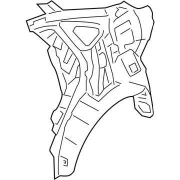 Hyundai 71602-2H030 Panel Assembly-Quarter Inner,RH