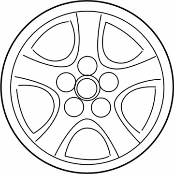 2001 Hyundai Santa Fe Spare Wheel - 52910-26250