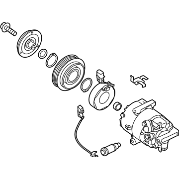 Hyundai 97701-A7300 Compressor Assembly