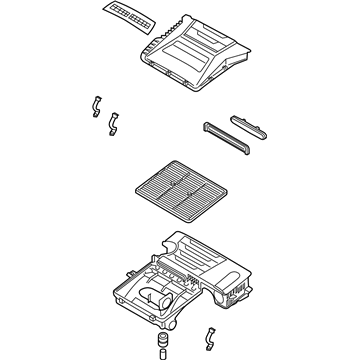 Hyundai Air Filter Box - 28110-G2600