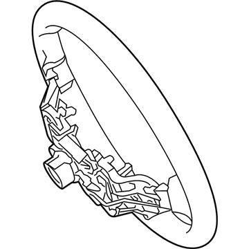 Hyundai 56120-D3BA0-TRY Steering Wheel Body