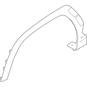 Hyundai 87711-N9000-CA GARNISH Assembly-FNDR Side,LH