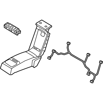 Hyundai Genesis G80 Armrest - 89905-B1000-PPR