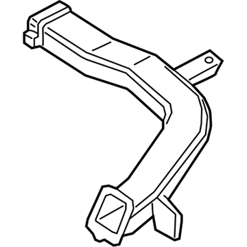 Hyundai 97390-J3000 Hose Assembly-Side Defroster,RH