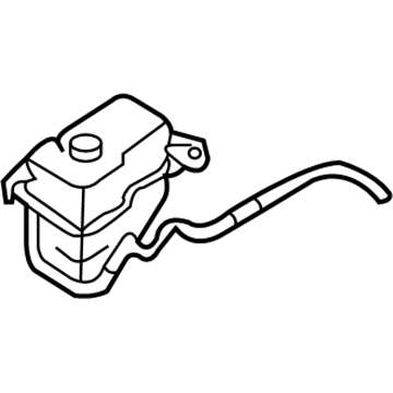 Hyundai Entourage Coolant Reservoir Hose - 25451-4D600