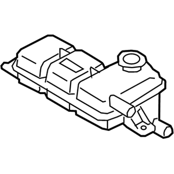 Hyundai 25430-G2800 Water Coolant Expansion Tank