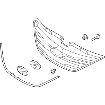 2012 Hyundai Sonata Grille - 86350-3Q700