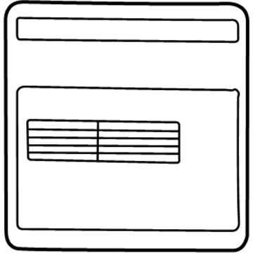 Hyundai 32450-38240 Label-Emission Control