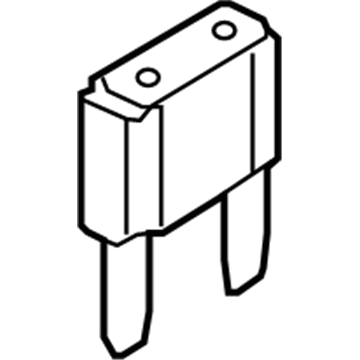 Hyundai 18790-04951 Fuse-Micro 25A