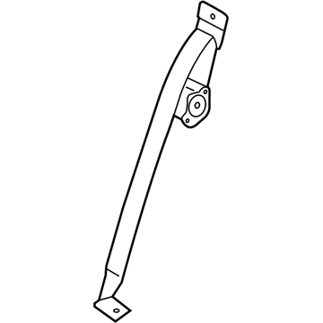 Hyundai 89850-A5500-RY Rear Center Seat Belt Assembly