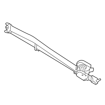 Hyundai 88810-G3500-TRY Front Seat Belt Assembly Left