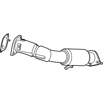 2020 Hyundai Sonata Hybrid Muffler - 28610-L5200