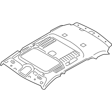 Hyundai 85401-0W530-TX Headlining Assembly